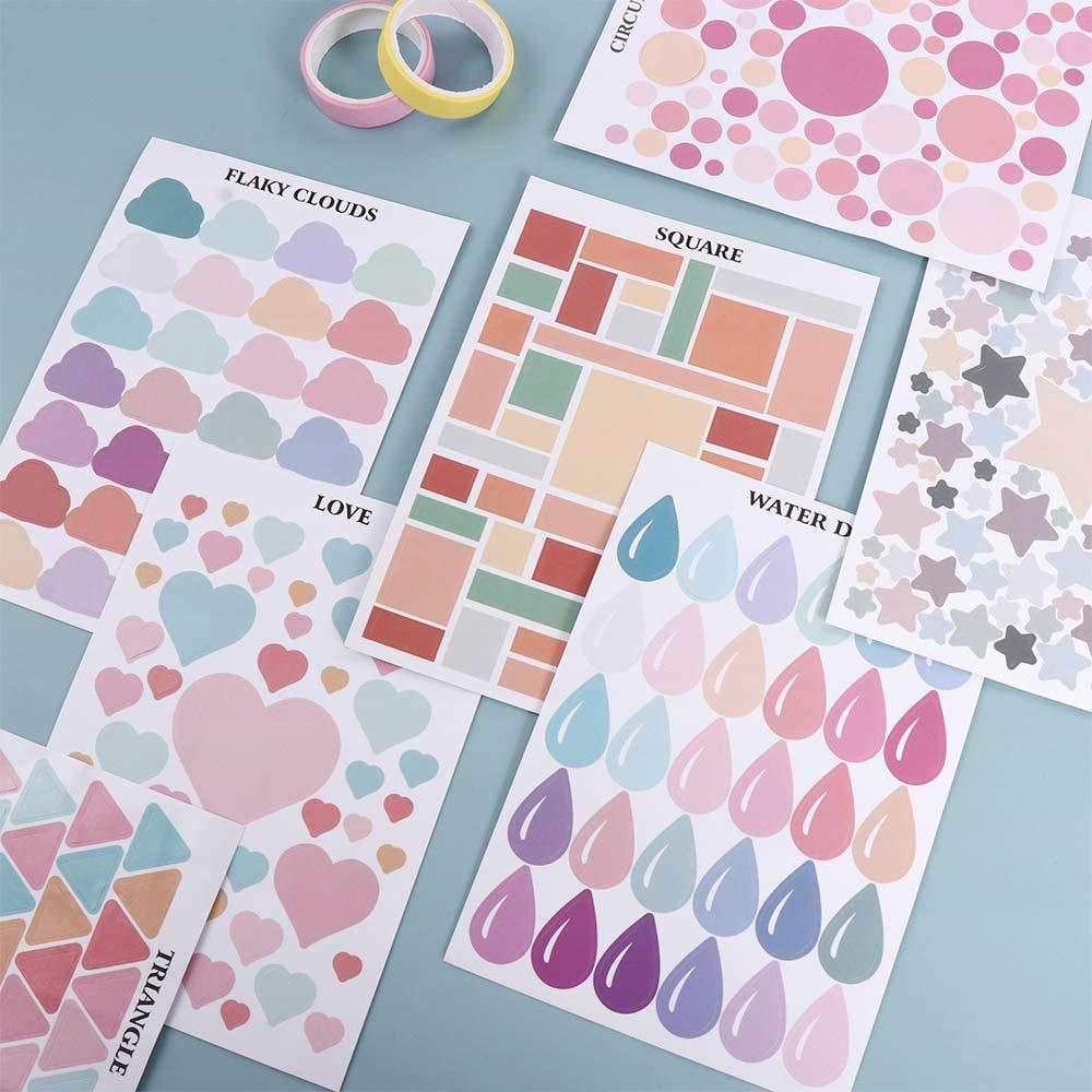 Supplies Album Diary Scrapbooking Stickers Stationery Stickers Decorative Decals Label Stickers