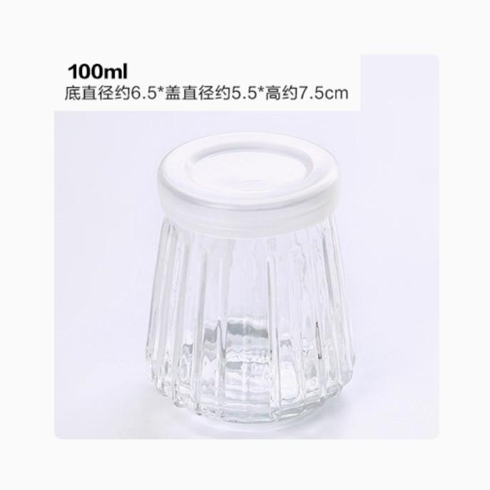 

Домашняя выпечка с крышкой Стеклянная бутылка Бутылка для пудинга Стакан для желе Мусса Домашнее желе Молочная бутылка Йогурт Портативный стакан для сока Посуда для напитков