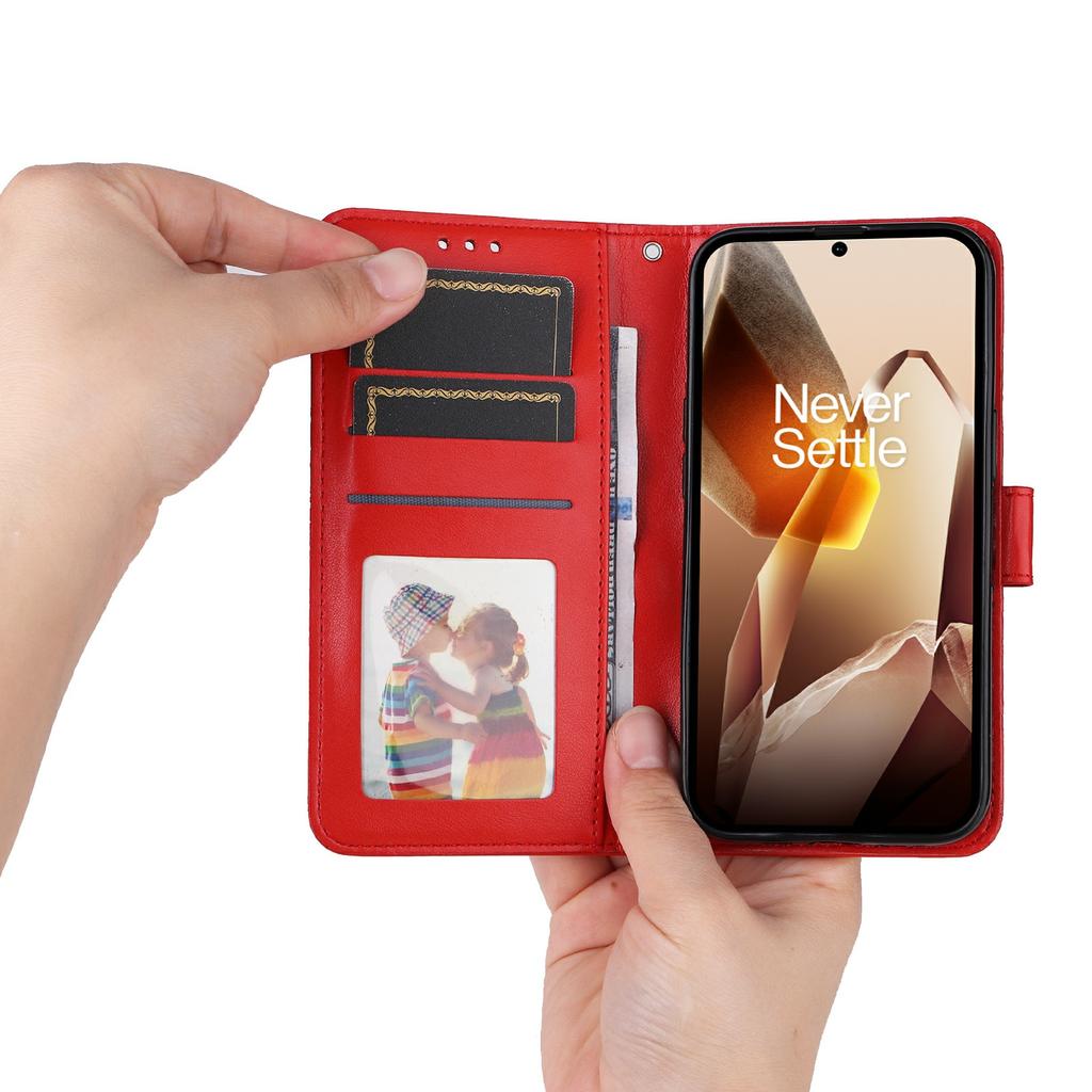 Für OnePlus 13 Hülle Sonnenblumen-Prägung Leder-Brieftasche Handyhülle