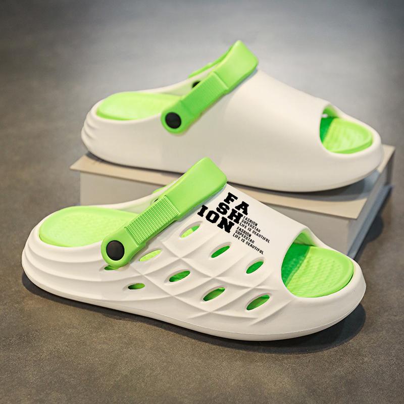 Fashion Men Sandals Outdoor Beach Slippers Comfortable Soft Sole Slides Men Clogs Casual Shoes Garden Shoes Men Beach Sandals