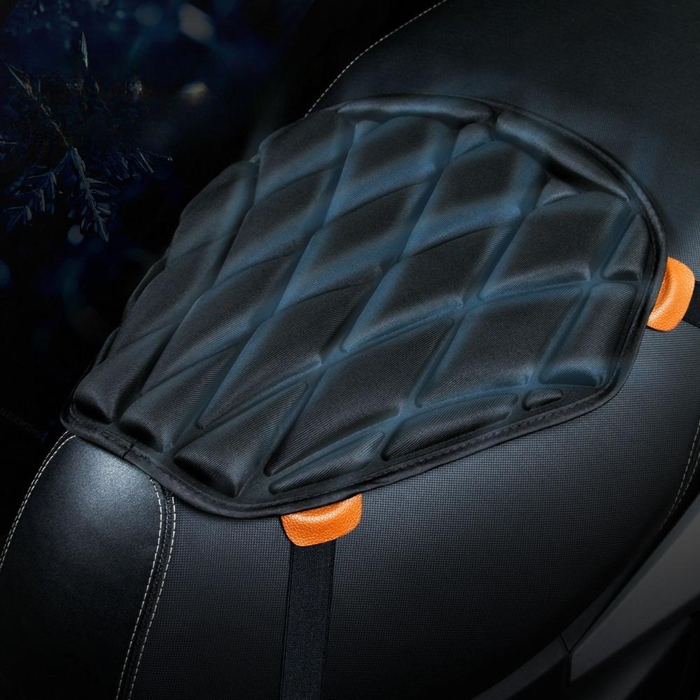 Motorcycle Cushion Seat Cover Sunscreen Insulation Pad, Scooter Shock-absorbing Ventilated Waterproof EVA Thickened Electric Car