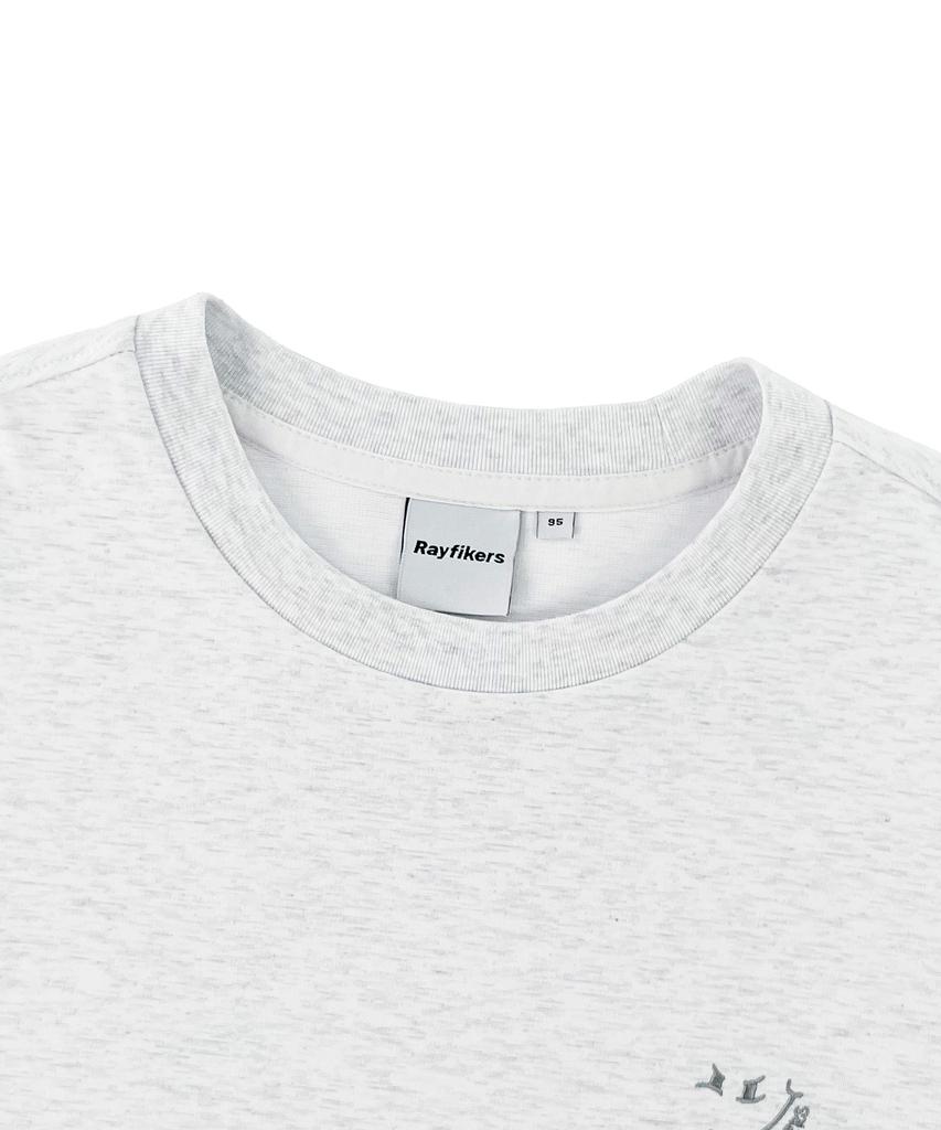 RAYFIKERS Essentials Small Logo Short Sleeve Mq7Tu443_Light Grey