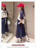 Girls' Stylish Korean-Style Summer Two-Piece Set: Short-Sleeved T-Shirt & Skirt