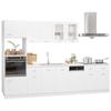 VidaXL Set of 7 "Lyon" Kitchen Furniture In White Engineered Wood 3067623