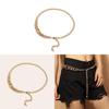 Metal Women Waist Chain With Irregular Aluminum Chain For Summer Winter Wear