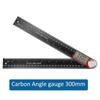 2-in-1 Digitaler Winkelmesser Winkelmesser Goniometer 360 Grad Kunststoff/Edelstahl Winkelmesser Holzbearbeitung Messwerkzeug