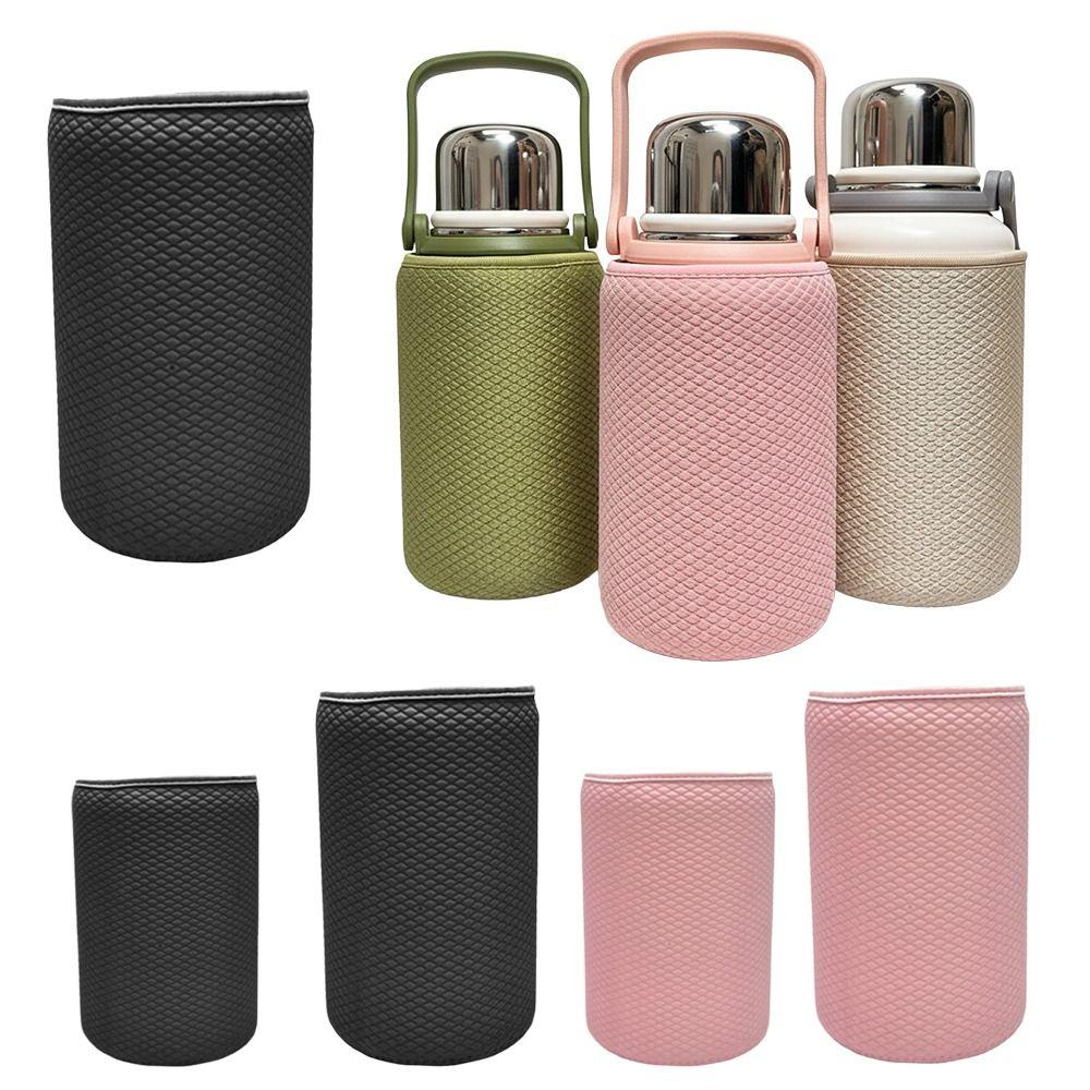 Neoprene Vacuum Cup Sleeve Insulated Anti-Slip Water Bottle Cover Scratch-resistant Portable Bottle Pouch Holder