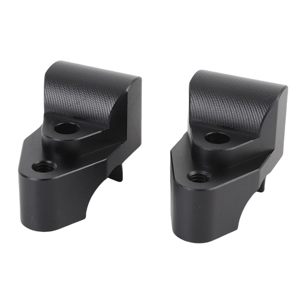 Pair of Handlebar Riser Move Back Adapter Aluminium Alloy Comfortable Riding Experience Replacement