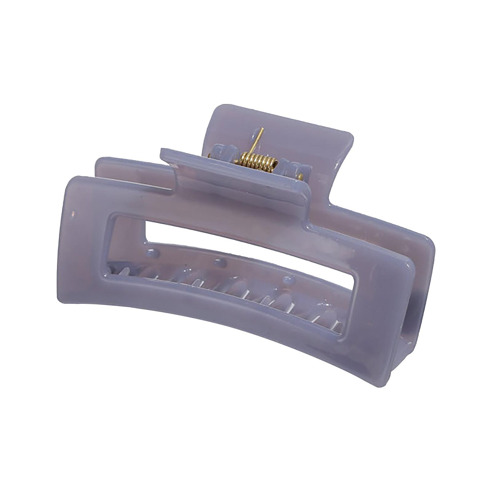 

Креативная шпилька с темпераментом, французская акриловая заколка для волос, заколка для волос для душа серый