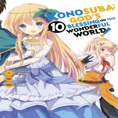 Konosuba Gods Blessing On This Wonderful World Vol. 10 Manga by Rochelle Gancio Paperback Book 9781975399474