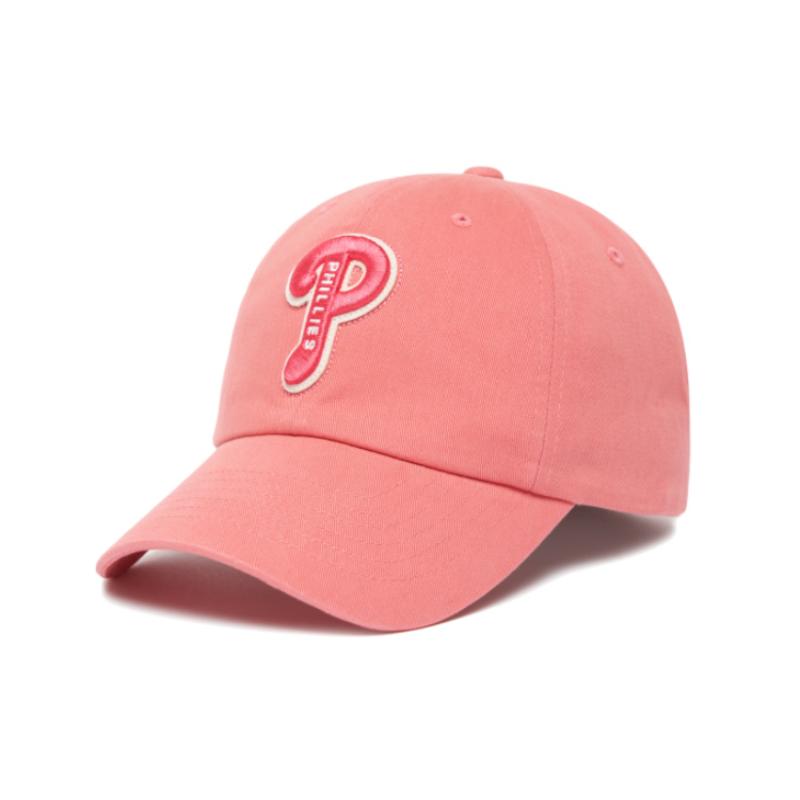 MLB Baseball Caps Unisex Pink Fashion 3ACP0601N-10COS