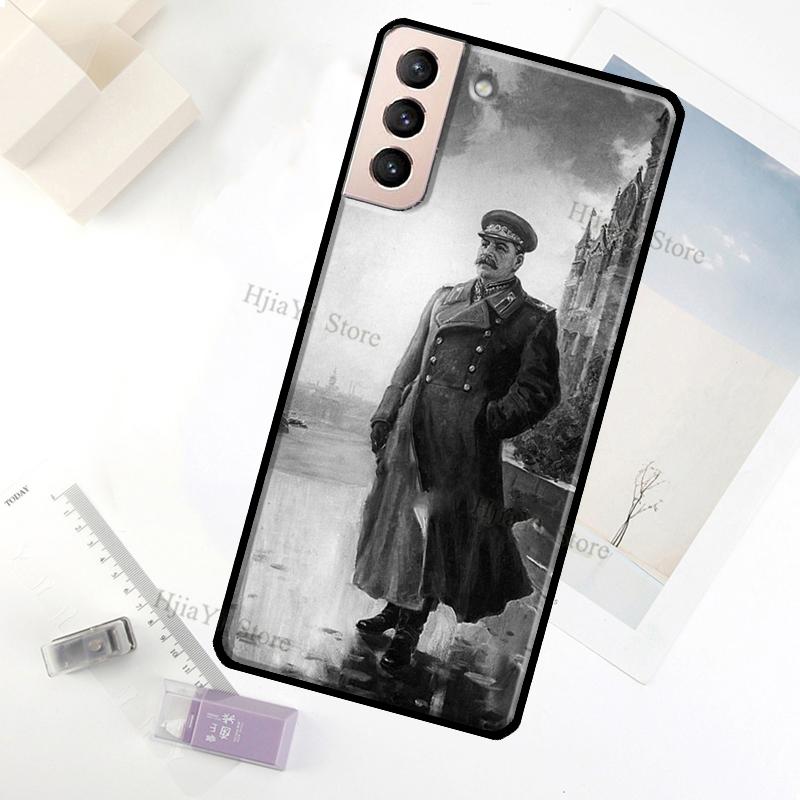 Russian Commander Stalin Case For Samsung Galaxy S23 Ultra Note 20 10 S9 S10 Plus S20 S21 FE S22 Ultra Phone Cover