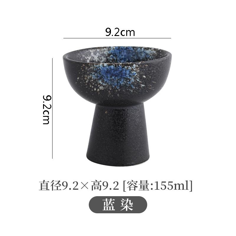 Ceramic Dinner Bowls High Feet Snack Bread Dessert Tray Soup Basin Soup Bowl Restaurant Round Specialty Tableware Cooking Plates