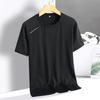 Mens Pure Cotton Short-sleeved T-shirt Round Neck Boy Casual Tee Shirt