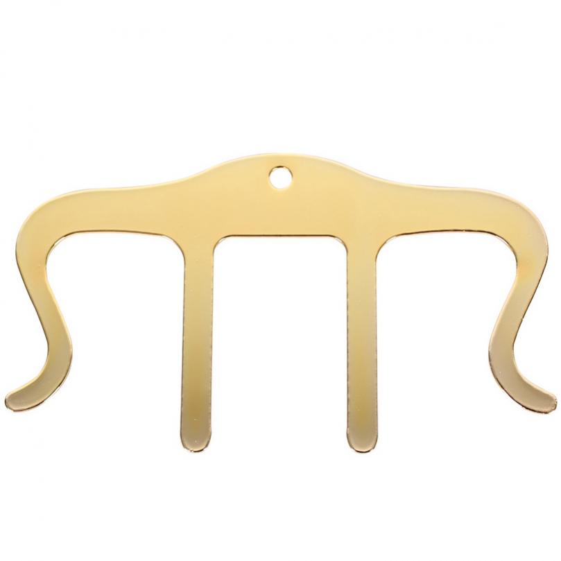 

Металлический музыкальный песенник с зажимом для страниц золотой