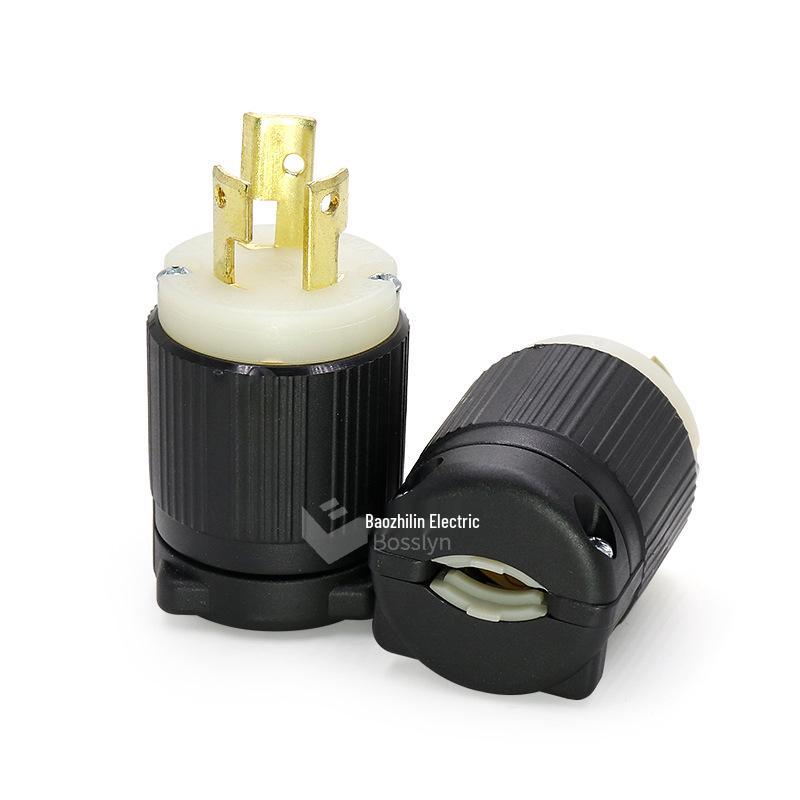 J-705 Industrial US Standard Anti-Loosening Power Plug