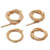 4 Pieces Bass Ukulele String Smooth Nylon Flexible for