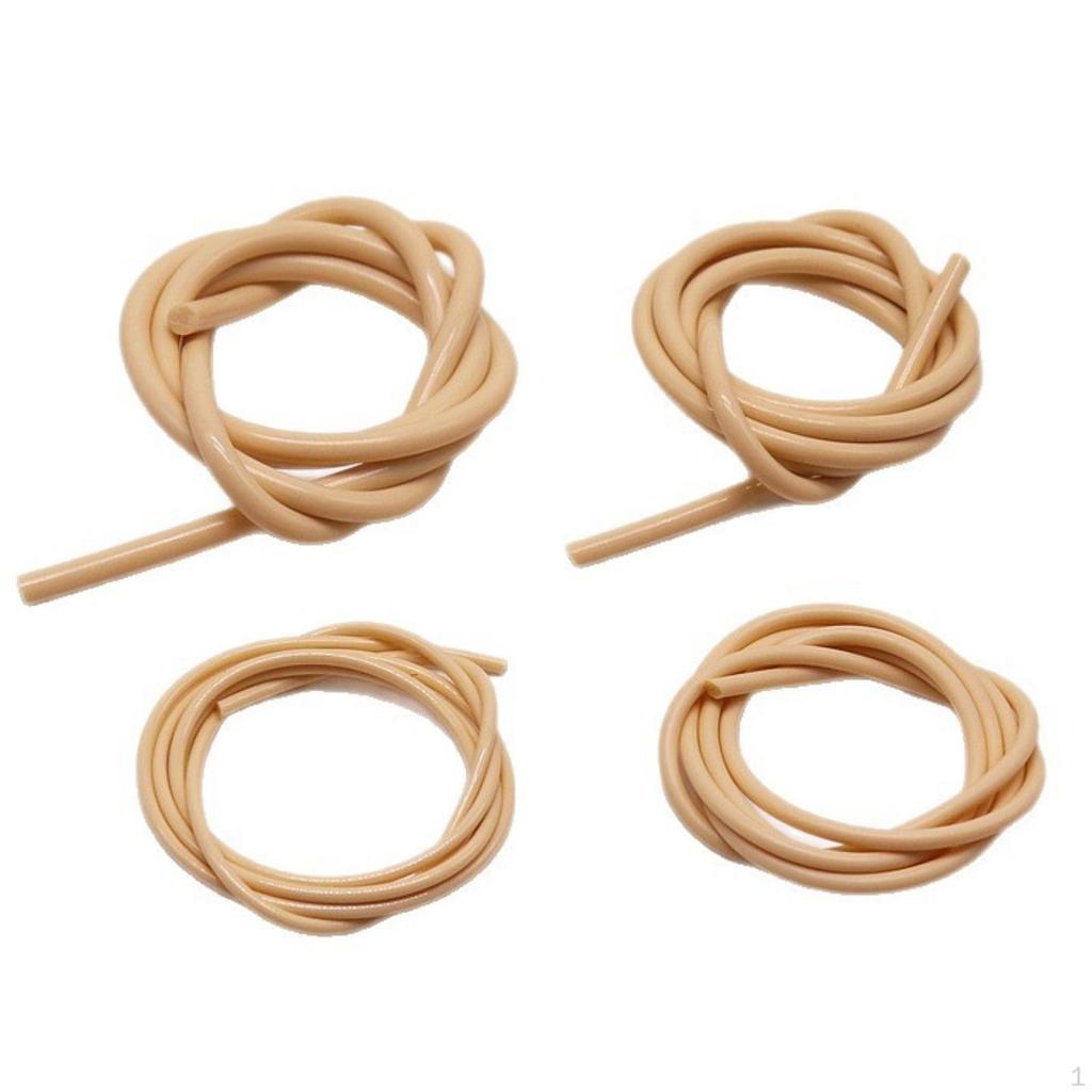 4 Pieces Bass Ukulele String Smooth Nylon Flexible for