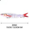 Section Luya Bait 8 Fish Freshwater Sea Fishing Bait Hard Bait Luya Bait Long Throw