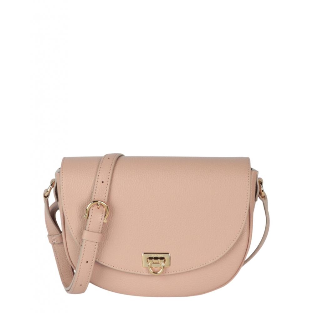 

Salvatore Ferragamo Gancini Buckle Crossbody Bag Light Pink