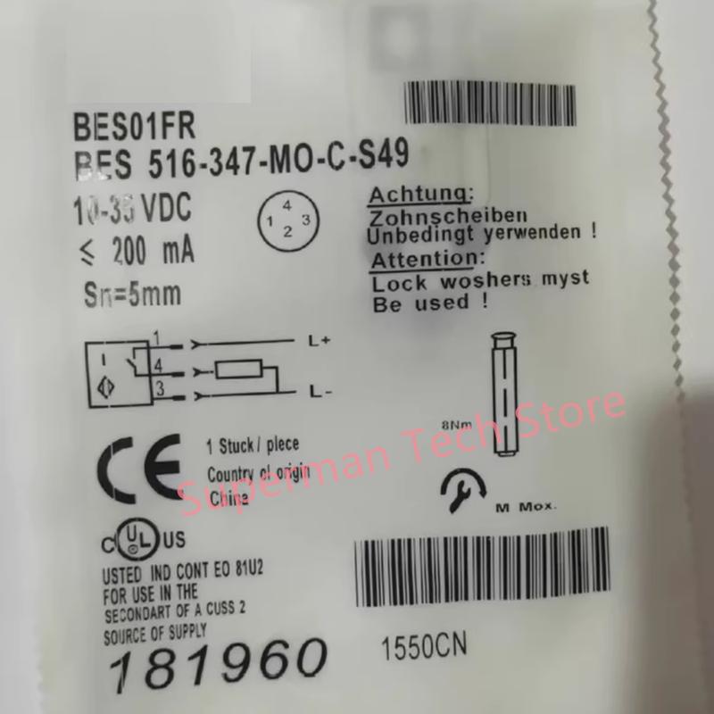 

Inductive proximity switch BES01FR (BES 516-347-MO-C-S49) BES01FT (BES 516-347-MO-C-S49-00,2) sensor
