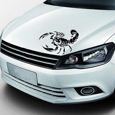 Žhavý výprodej Módní 3D Velký Scorpion Reflexní Personalizované Auto Styling Samolepky na nárazník Vinylová samolepka Samolepka proti poškrábání Kryt karoserie