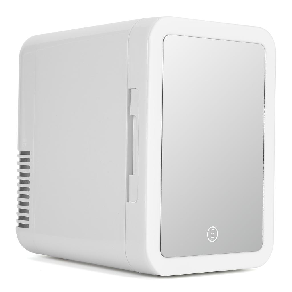 4L Mini kosmetická chladnička Chlazení Ohřev Mrazák s kosmetickým zrcátkem