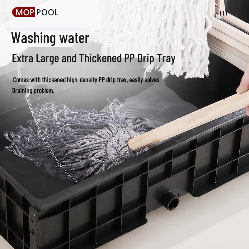 Vosunyu Y102 Mobile Mop Sink Storage Rack