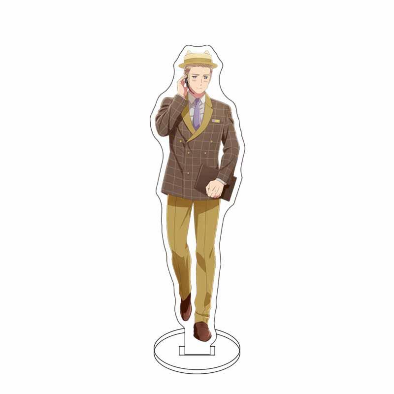 Anime World Stars Feliciano Vargas Ludwig Kiku Acrylic Stand Model Plate Decoration Originality Desk Figure Display Cartoon