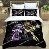 Murder Drones Cartoon Bedding Set Printed single Comforter Quilt Bed Cover Duvet Cover Pillow Case 3 Pieces Sets Kids Adult Size