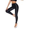 M L XL Übergröße Bein Schlank Strumpfhosen Satin Glänzend Bleistifthosen Damen Fitness Yoga Leggings Öl Glänzend Ohne Füße Party Club Strumpfhosen