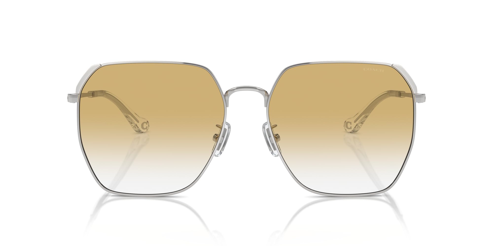 

Coach HC7165D CR638 SHINY SILVER 60 Sunglasses Women s
