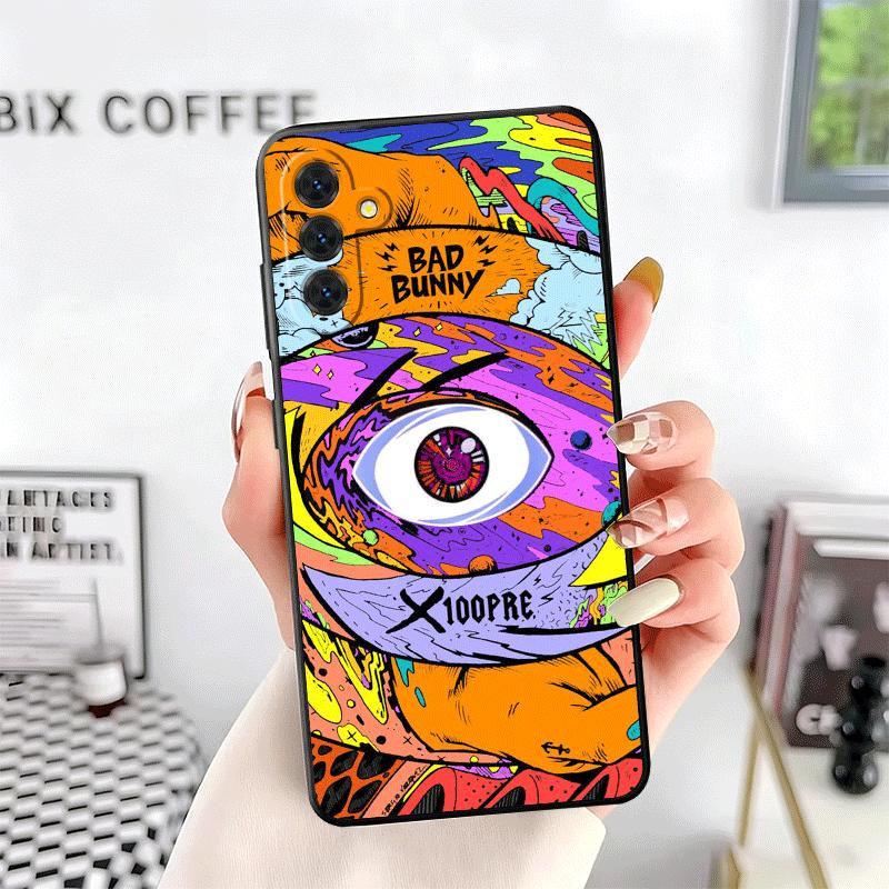 Bad Bunny X100pre Soft Phone Case for Samsung A17 A37 A57 A16 A26 A36 A56 A15 A25 A35 A55 A14 A24 A34 A54 A13 A23 A33 A53 A52 A1