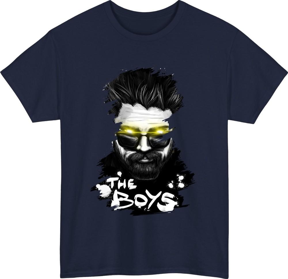 The boys tshirt billy butcher laser eyes antihero supes fans inspired gift top S