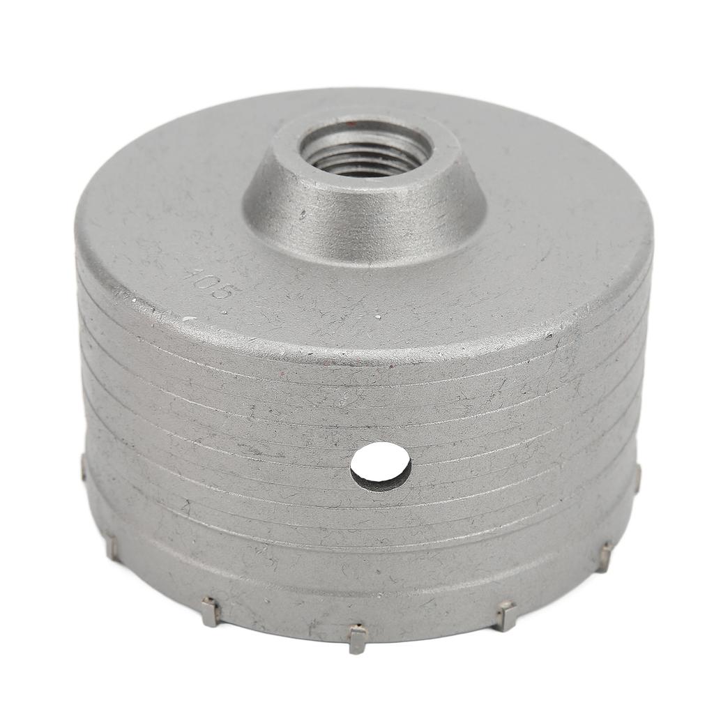 Cienkościenny wiertło koronowe z węglika spiekanego srebrny szybka prędkość wiercenia ostre końcówki wiertło koronowe do cegły