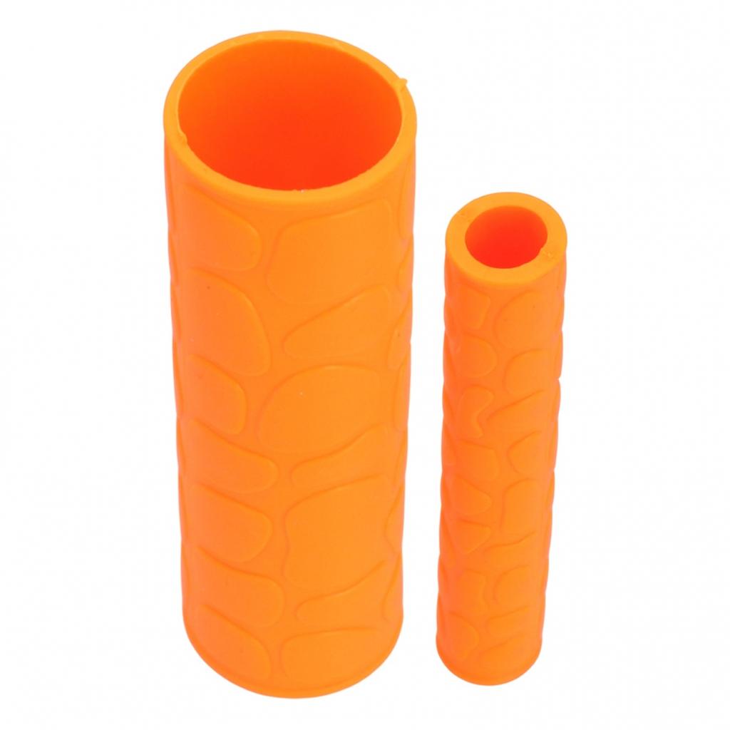 Weiche Gummi-Lenkergriffe Vierteiliges Set für Motorräder