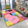 Barbapapa Cartoon Anime Carpet for Living Room Sofa Coffee Table Bedroom Rug Kitchen Kids Door unslip floor Mat Birthday gift