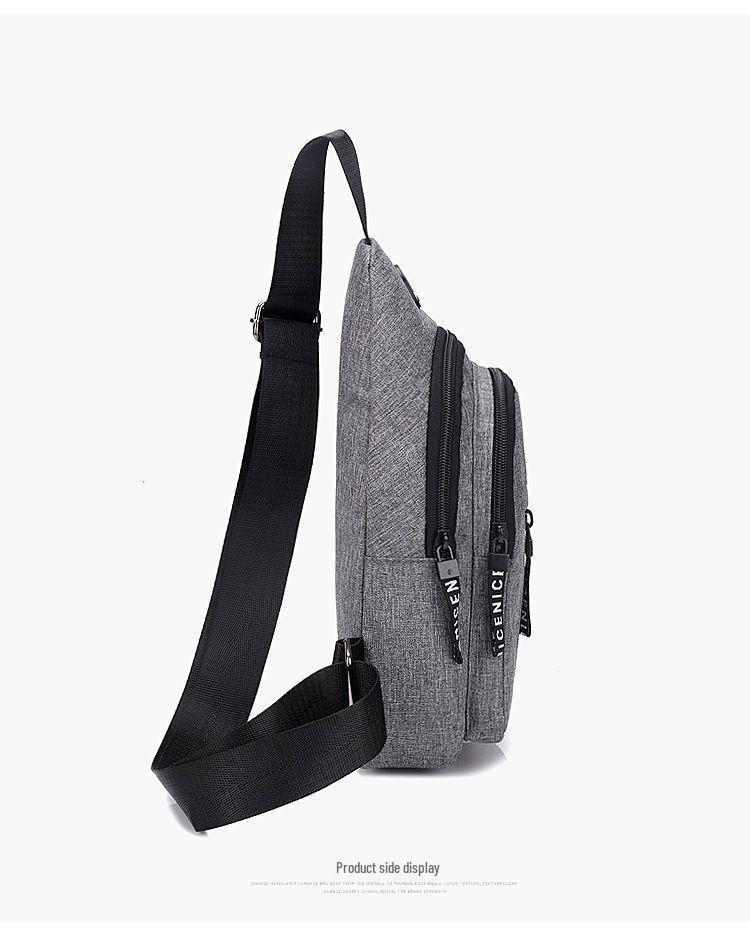 Men's Durable Nylon Travel Chest Bag