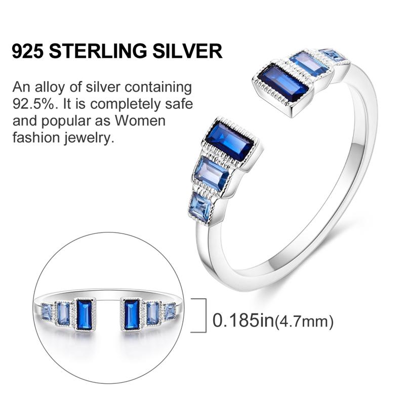 Authentic Copper Ring for Women Zircon CZ Horseshoe Butterfly Geometric Finger Ring Copper Authentic Jewellery