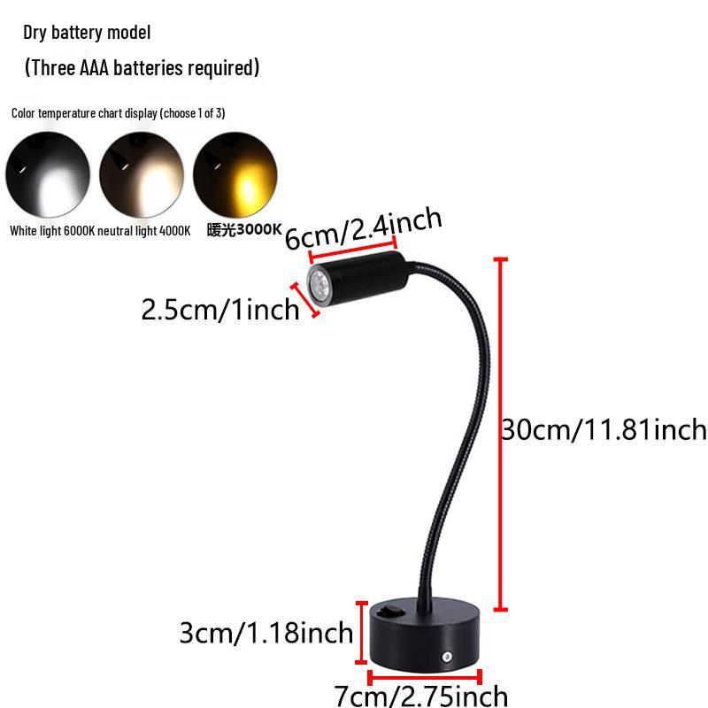 Wireless Jewelry Display Spotlight with Battery