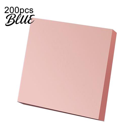 Reliable Adhesive Notes Morandi Colored Memo Notes Smooth Writing Paper