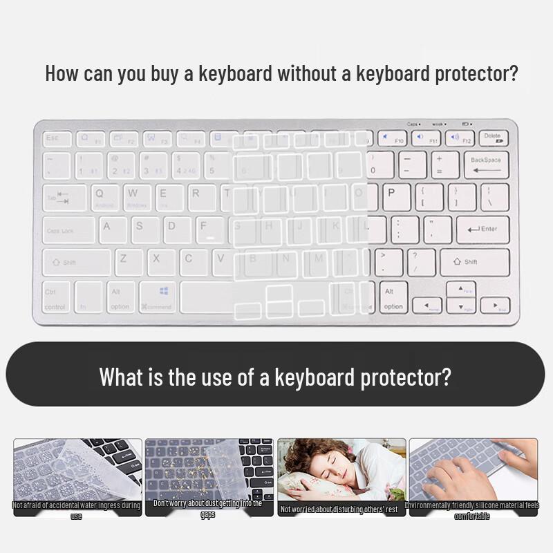 Stiger Quad-Mode Wireless Bluetooth Scissor-Foot Keyboard