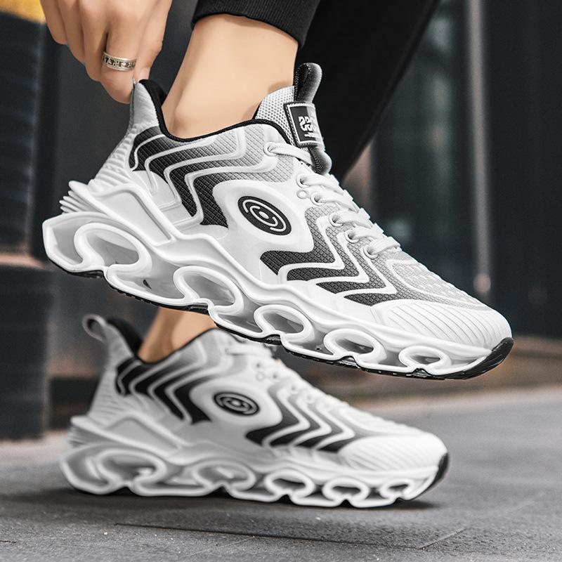 Trendige vielseitige Herren-Laufschuhe in Übergröße, leicht, rutschfest, verschleißfest, Sportschuhe, Outdoor-Mode, Blade-Tide-Schuhe