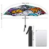 1 Pack Automatic Umbrella With Efficient Auto Mechanism And Wind Resistant Frame Designed For Travel Graffiti Style