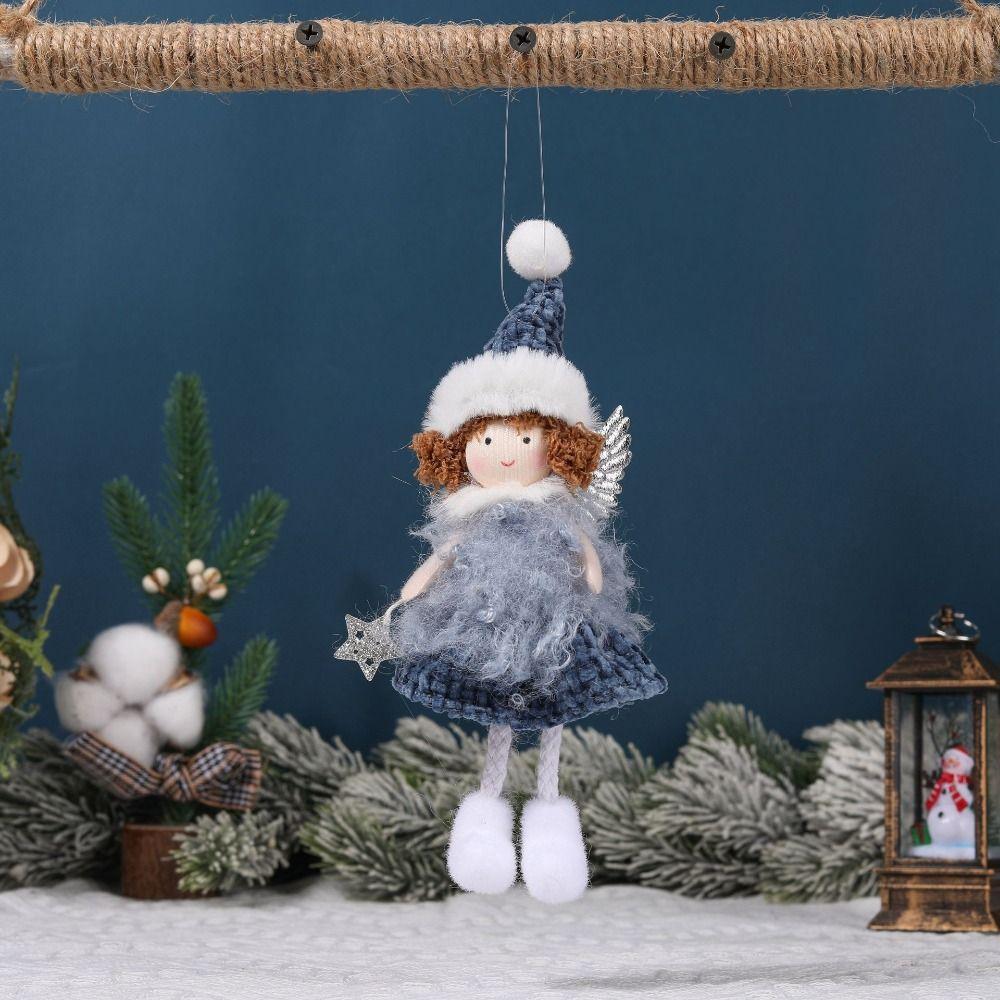 Cartoon Angel Girl Hanging Pendant Festival Christmas Tree Decoration  Home Xmas Decor