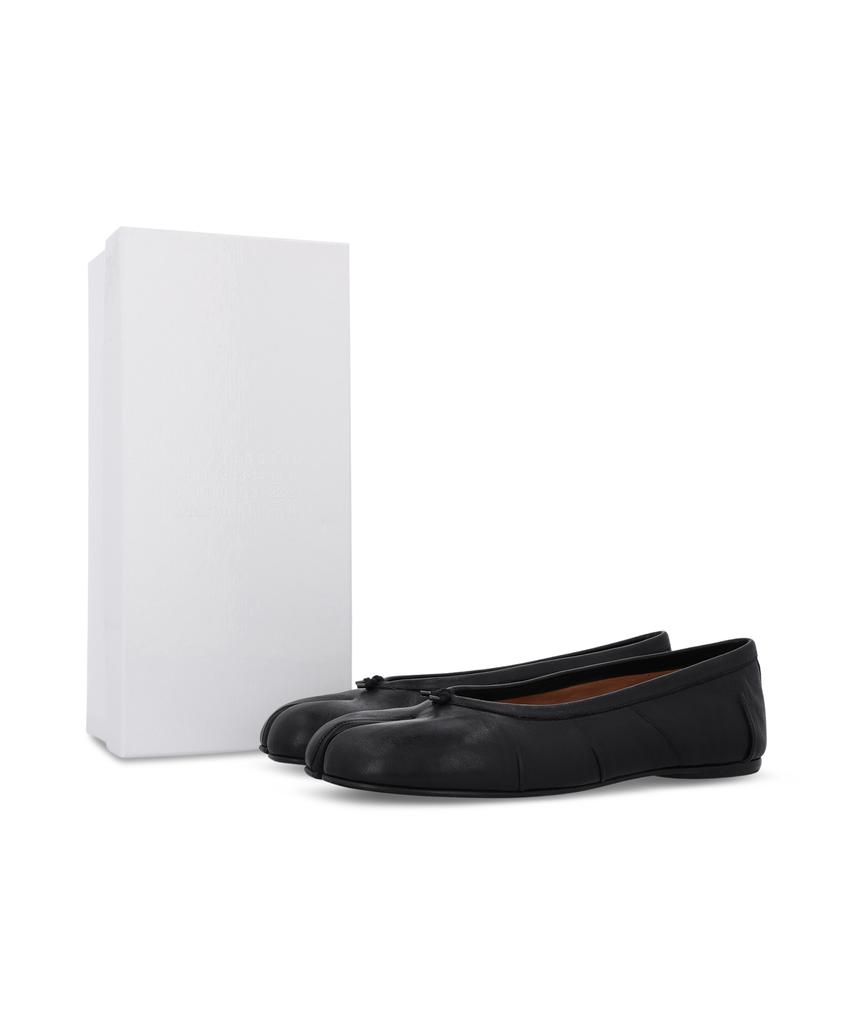 Maison Margiela New Tabi Ballerina Flat Shoes - Black / S58Wz0127P3753T8013