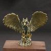 Vintage Solid Brass Owl Figurine Miniature Tea Pet Arts Crafts Desktop Small Ornament Animal Home Desk Decoration Accessories
