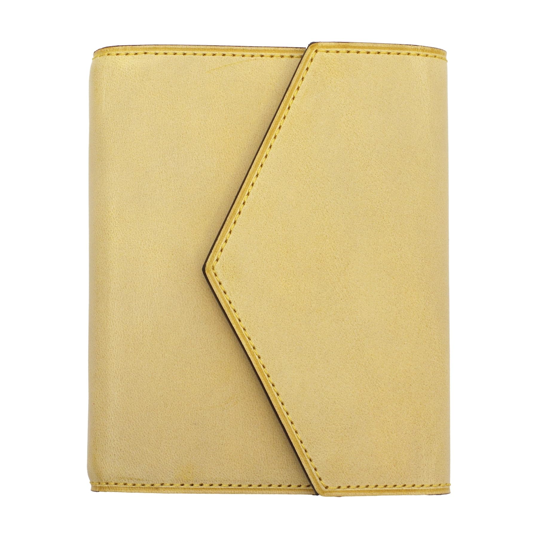 

Lettera Tempesty Sibylla Leather Mini 5 13mm Gold Ring System Organizer [Mustard]