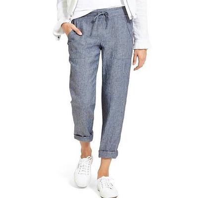 Unisex Women Elastic Waist Harem Pants Side Pockets Casual Baggy Trousers KTB
