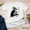 Traditional Japanese Girl Samurai Beautiful Graphical Art Unisex T-shirt